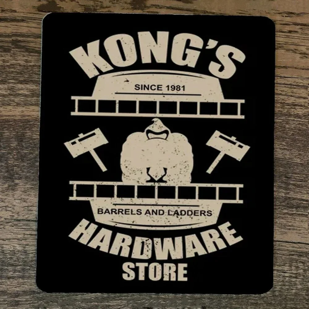 Mouse‎ Pad Kongs Hardware Store Video Game Donkey